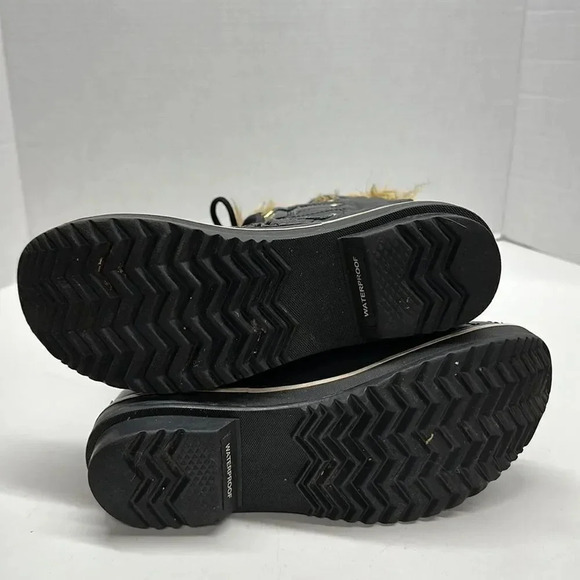 Sorel Tofino II Snow Winter Boots Boot Luxe Waterproof Lace Up Black Gold 6.5 - Picture 7 of 9